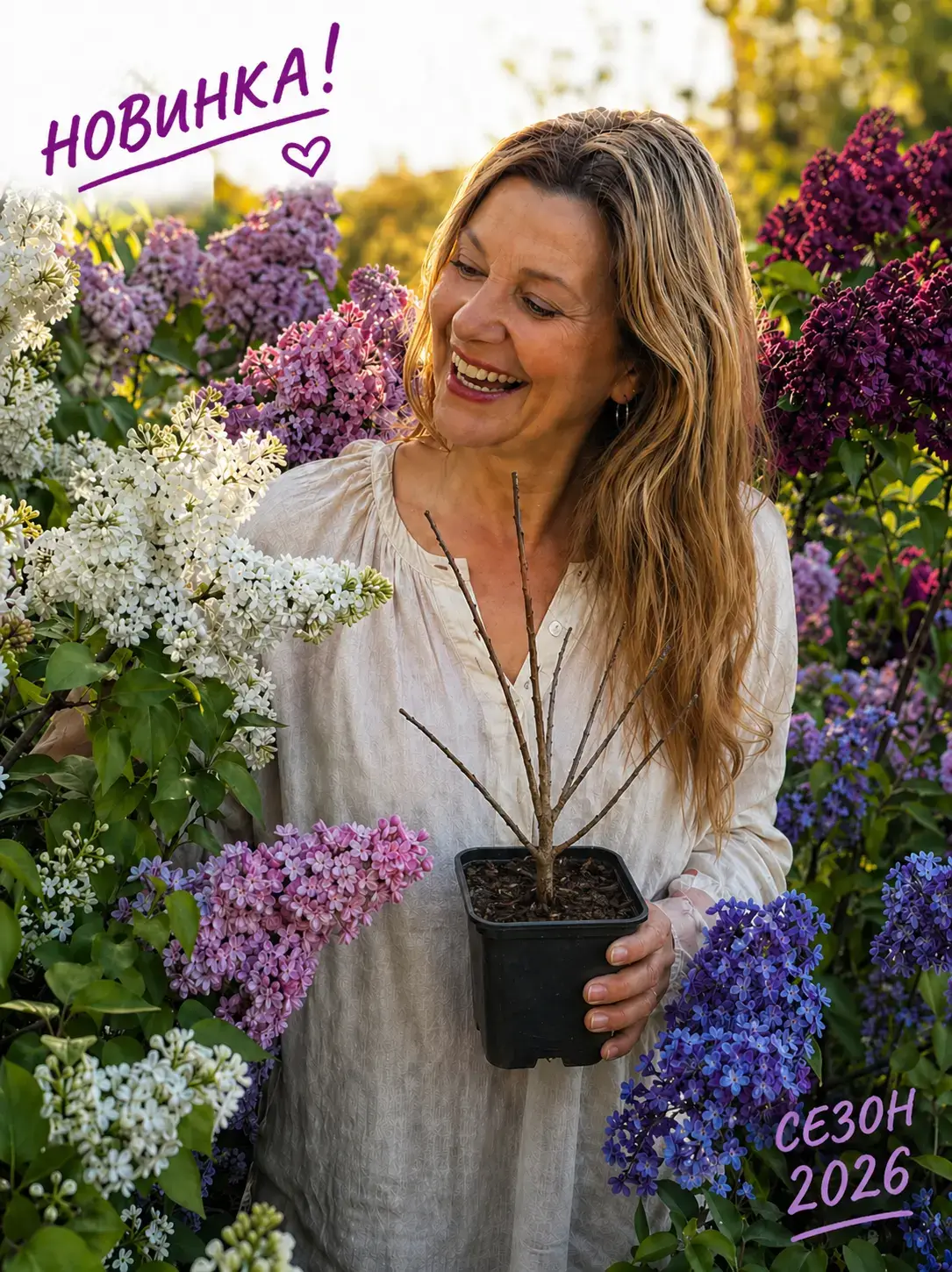 Бузок Аметист у горщику P9